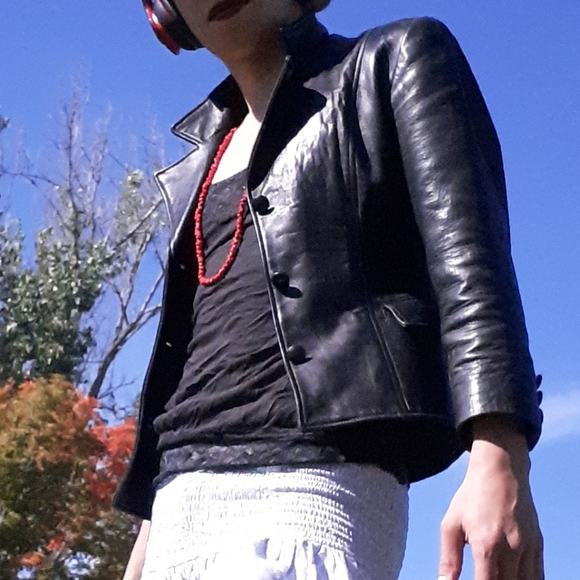 Simard & Voyer Leather Jacket (size 8) - Picture 5 of 6